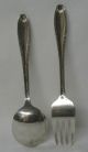 Leonore Manchester Sterling Silver Baby Youth Child Fork And Spoon Set Of 2 Other photo 3