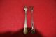 Sterling Silver Small Serving Forks - Antique - Use With All Sterling Flatwear Other photo 1