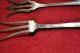 Sterling Silver Small Serving Forks - Antique - Use With All Sterling Flatwear Other photo 2