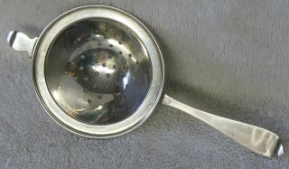Hallmark Sterling Silver Tea Strainer photo