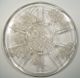 Sterling Silver Overlay Glass Cake Plate Other photo 2