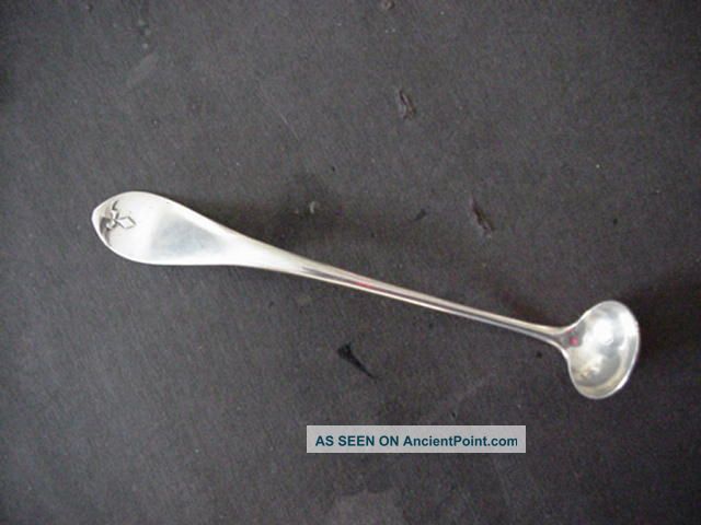 Antique Sterling Silver Mustard Ladle Other photo