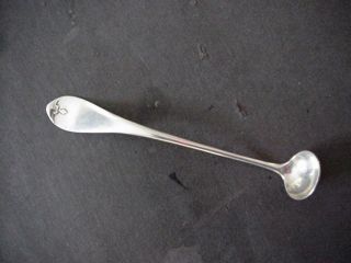 Antique Sterling Silver Mustard Ladle photo