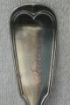 Threaded Antique J Gorham & Son American Coin Silver Tablespoon Serving Spoon Other photo 1