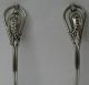 Carl Petersen Montreal Canada Sterling Silver Salad Serving Set Fork Spoon Acorn Other photo 1