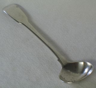 Stephen Adams Sterling Silver Master Salt Spoon London 1814 photo