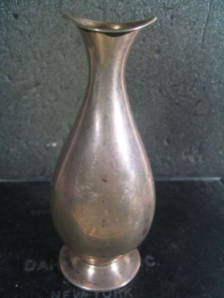 Sterling Denmark Flower Vase 4 1/2 