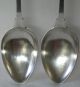 James Morse Coin Silver Spoon Set Of 2 Coffin End Westfield Ma 1797 - 1820 Other photo 1