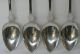 Seth E Brown Antique Coin Silver Teaspoon Set Of 4 Concord Nh C.  1830 Other photo 1