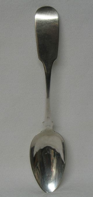 Robinson & Thompson Sterling Silver Teaspoon St John New Brunswick C.  1857 photo