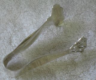 Chawner & Co Sterling Silver Asparagus Tongs George William Adams C.  1862 Sugar photo