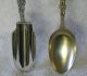 Josephine Frank Whiting Sterling Enamel Cheese Scoop And Teaspoon Set Of 2 Other photo 1