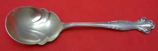 Hope By Mount Vernon Sterling Silver Preserve Spoon Goldwashed 6 3/4 