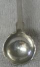 William S Nichols American Coin Silver Master Salt Condiment Spoon Newport Ri Other photo 3
