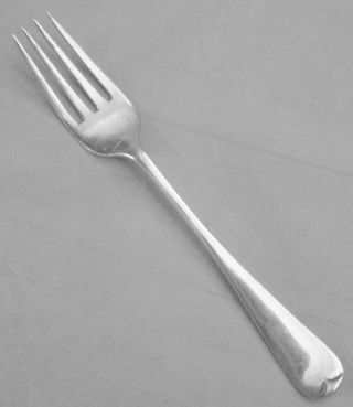 Antique Sterling Silver Old English Dessert Youth Fork Wm.  Hutton 1902 London photo