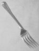 Antique Sterling Silver Old English Dessert Youth Fork Wm.  Hutton 1902 London Other photo 1