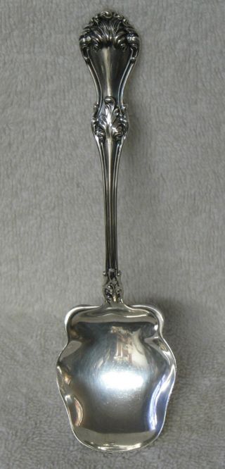 Roger Williams Corinthian Sterling Silver Sugar Spoon photo