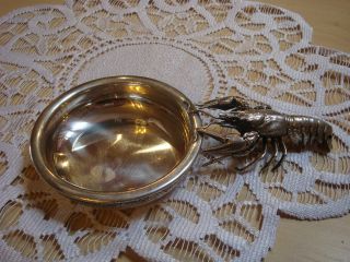 Solid Silver Dish For Caviar Or Seafood Buccellati 925 photo