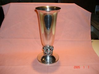 La Paglia Design Vase International Sterling 9 1/2 