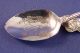 Nursery Rhyme Crvd Floral Handle Sterling Baby Spoon Other photo 1
