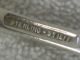 Rose Repousse Stieff Sterling Silver Butter Knife Meat Fork Pickle Fork Other photo 4