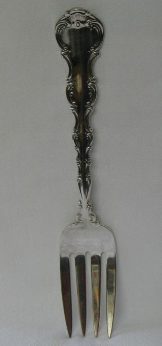 Strasbourg Gorham Sterling Silver Cold Meat Fork photo