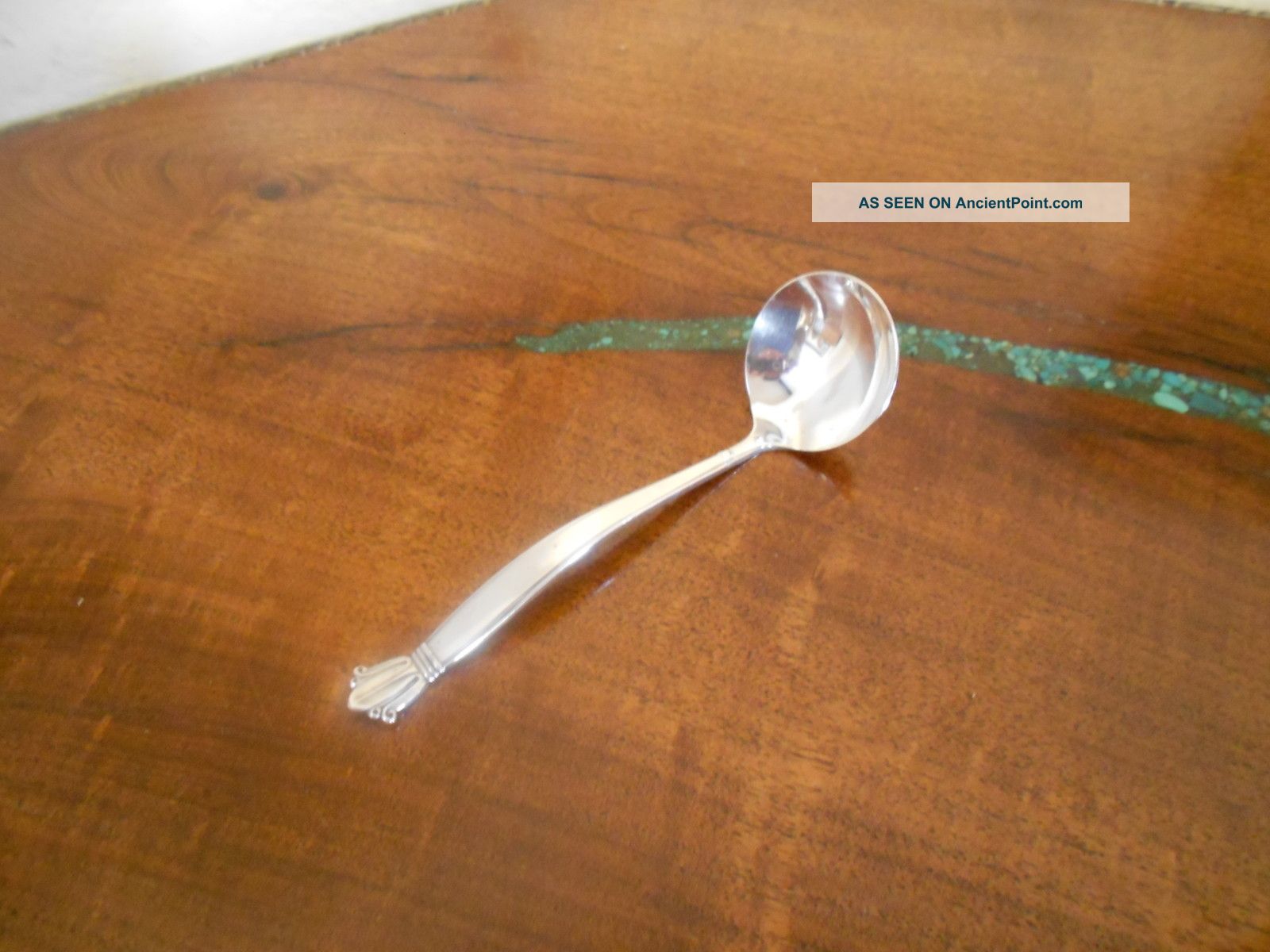 Weidlich Issued C.  1938 Jenny Lind Sterling Silver Relish Sauce Gravy Ladle Spoon Other photo