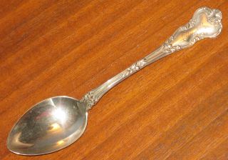 Sterling Silver Wendell Mfg Co Lombardy Youth Spoon Monogram photo