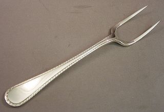 Sheffield English Sterling Meat Fork photo
