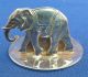Elephant Figural English Sterling Set Of 6 Place Card Holders Other photo 1