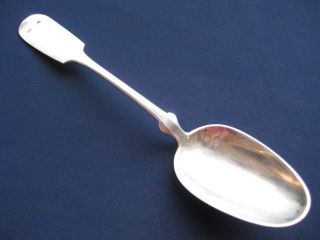 Antique Austrian - Hungarian Silver Table Spoon Hallmark Female Profile Mgs photo
