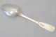 Antique Scottish Georgian 1824 Sterling Silver Fiddle Shell Spoon Hay Edinburgh Other photo 2