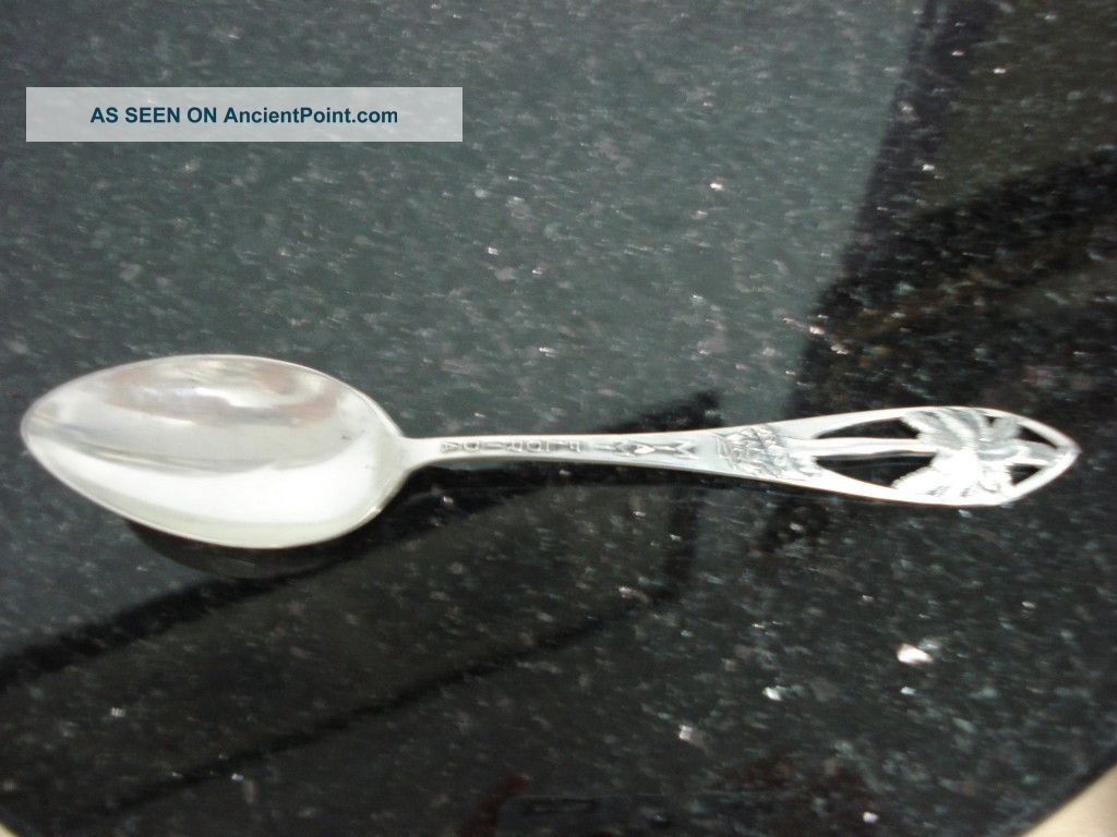 Sterling Silver Miami Florida Royal Palm Tree Spoon Other photo