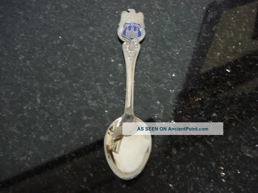 Sterling Silver City Of New Orleans Demitasse Egg Spoon Other photo