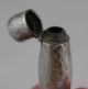 Antique Tiffany & Co Hammered Sterling Silver Bottle Snuff Needle Sew Aesthetic Other photo 4