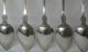 Lowell & Senter American Coin Silver Teaspoon Set Of 5 Portland Maine C.  1837 - 69 Other photo 4