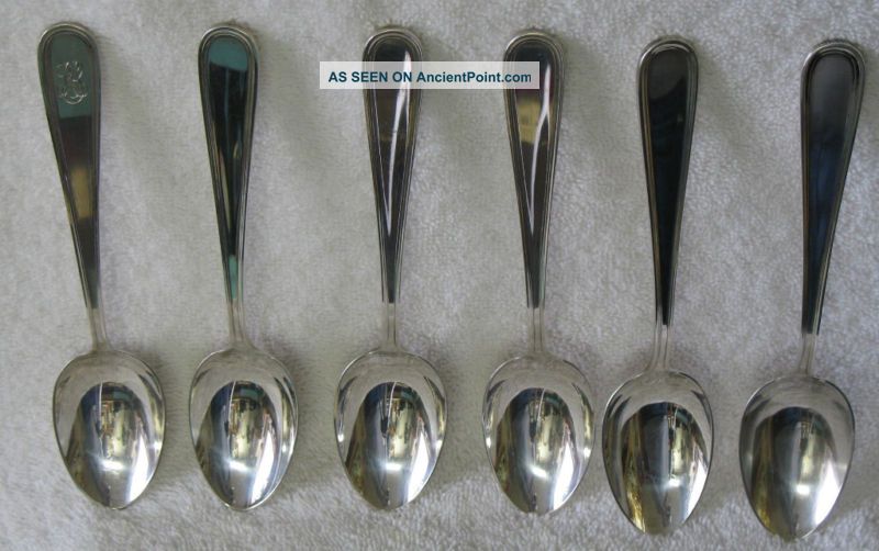 Calvert Kirk Sterling Silver Teaspoon Set Of 6 Other photo