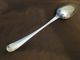 Feather Edge Pattern Table Spoon Sterling Silver Made In London 1773 Other photo 2
