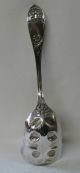 A C Benedict American Coin Silver Lily Berry Scoop Spoon New York C.  1836 - 1865 Other photo 7