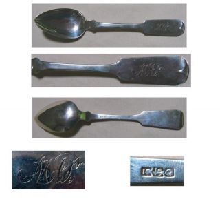 American Sterling Plain Tipped Spoon 