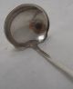 1 Antique Sterling Silver Small Cream Ladle Monogramed Other photo 3