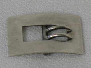 Miniature Sterling Silver Buckle photo