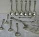 Bridal Rose Alvin Sterling Silver Ice Cream Slice Server & 12 Spoons Other photo 9