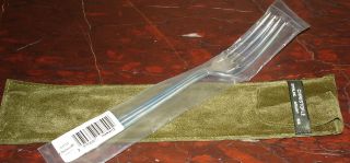 Christofle Sterling Silver Aria Flatware - New Sealed - Fork photo