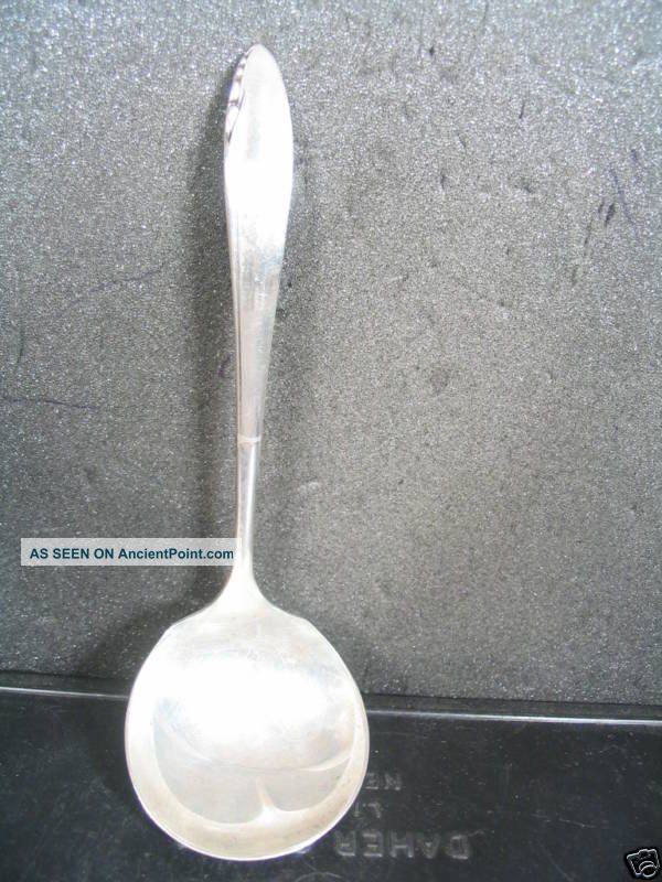 Heirloom Sterling Lasting Spring Gravy Ladle 6 1/2 