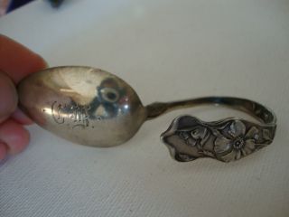 Antique Sterling Silver Spoon Tom Piper ' S Son Nursery Rhyme Victorian P & B Vint photo