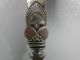 Antique Georg Jensen Sterling Handle Cactus Pattern Bottle Opener 6 - 3/8 