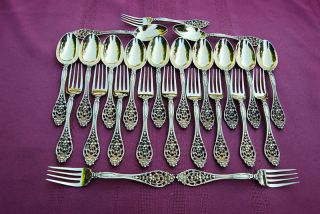 Brand - Chatillon Co.  Sterling Dessert Set - No Monograms - Trianon? photo