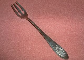 Antique Shreve Sterling Silver ' Napoleonic ' Pickle/olive Fork 1909 304 photo