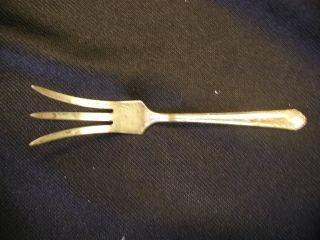 Vintage National Sterling Sterling Silver Relish Fork 5 